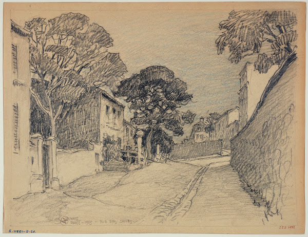 Rue des Saules 1925