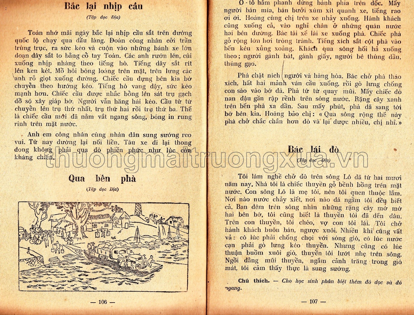 Tập đọc lớp 2 (tập 1 - 1958) - Trang 106