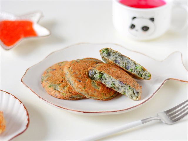Bánh Khoai Lang Tím Chiên