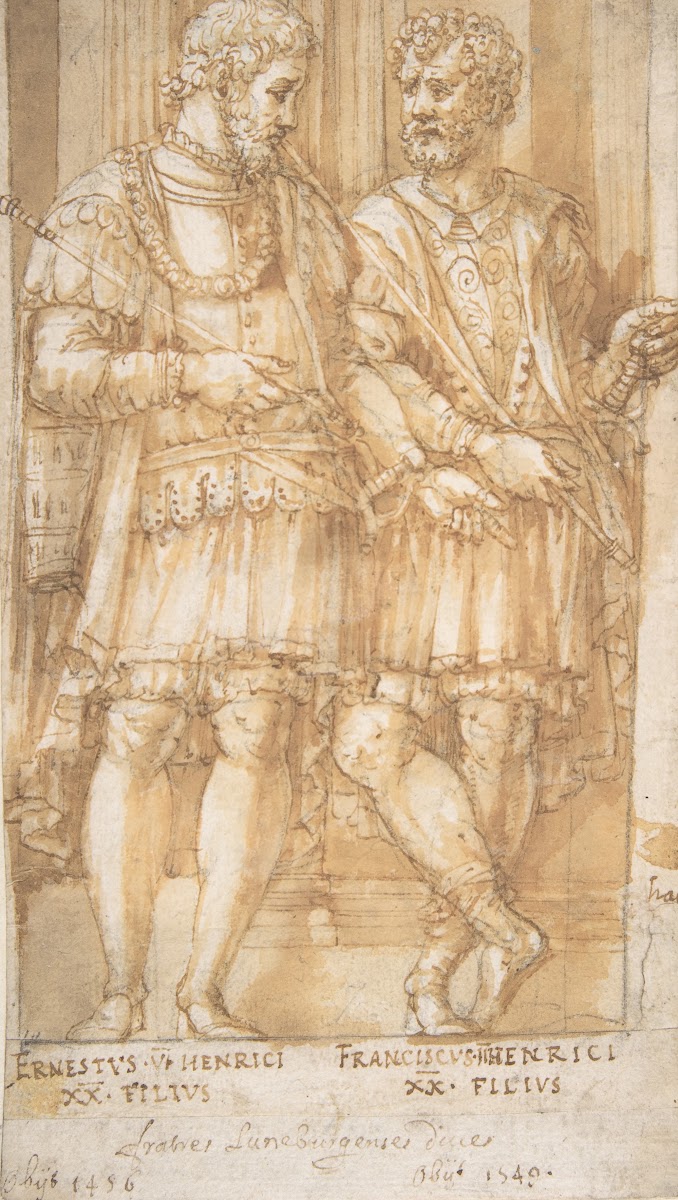 Two Princes of the House of Este Ernest VI and Francis II 151383