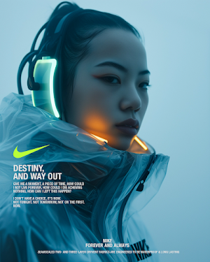 Neon Nike Fashion Picture
