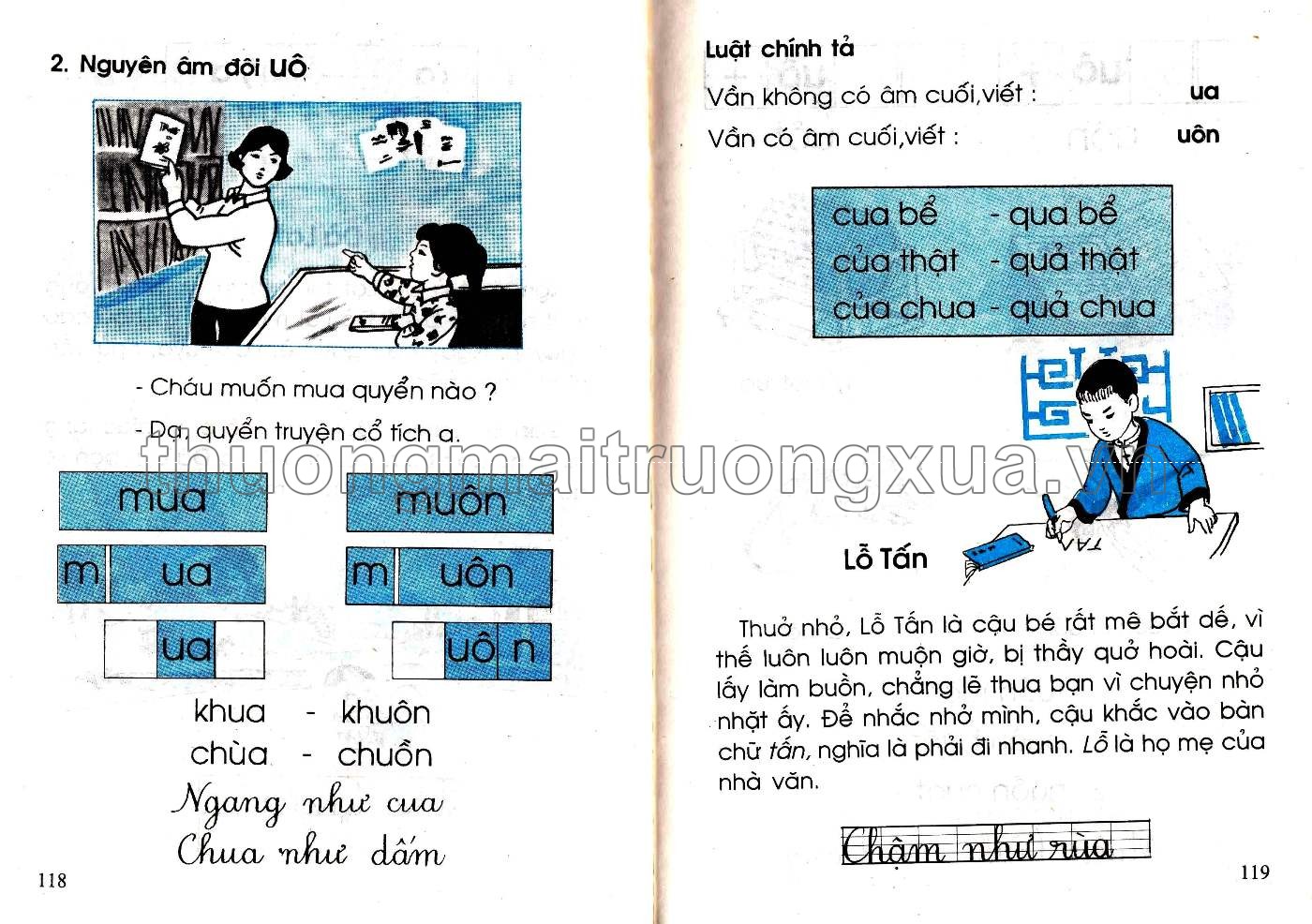 Tiếng Việt 1 phổ cập (tập 1 - 1998) - Trang 59