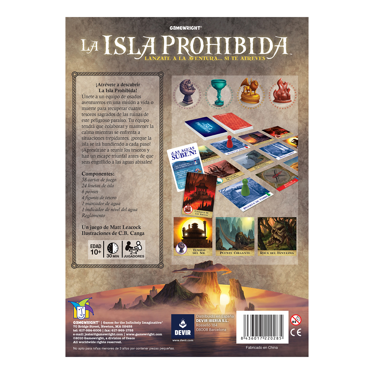 Portada de La isla prohibida — imagen 4