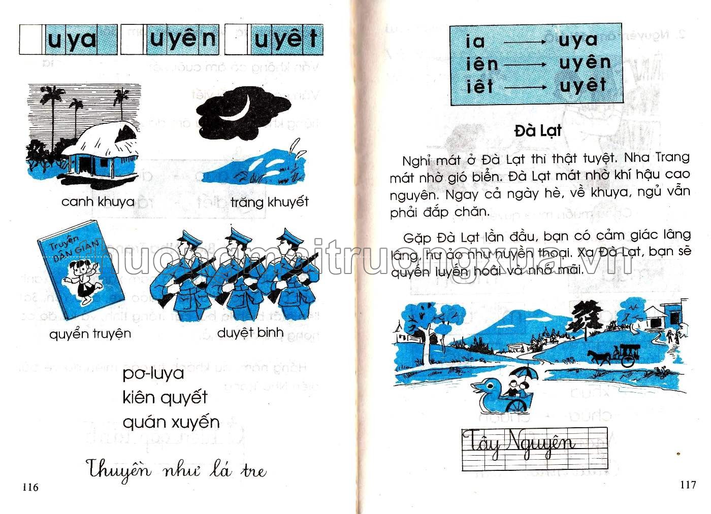 Tiếng Việt 1 phổ cập (tập 1 - 1998) - Trang 58