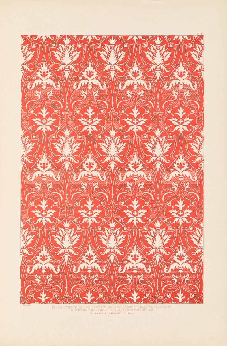 Fifteenth century Italian ornament Pl17 1886