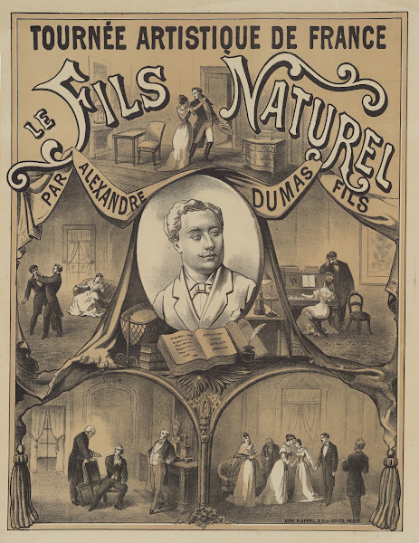 Tournée artistique de France Le Fils naturel Comédie par Alexandre Dumas 1889