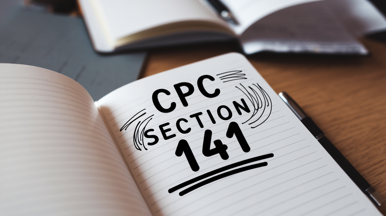 CPC Section 141 – Punishment for Contempt of Court