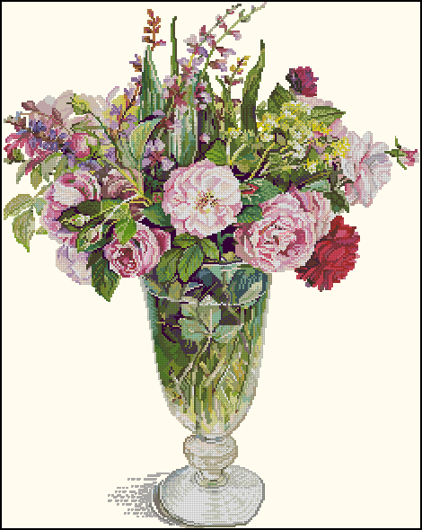 CMP FJ615 Roses Herbs