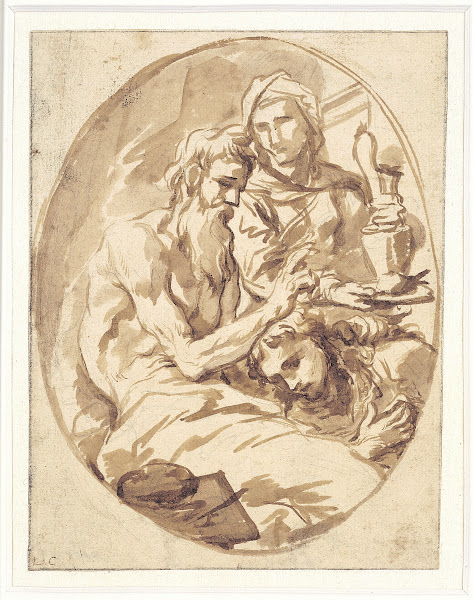 Isaac blesses Jacob