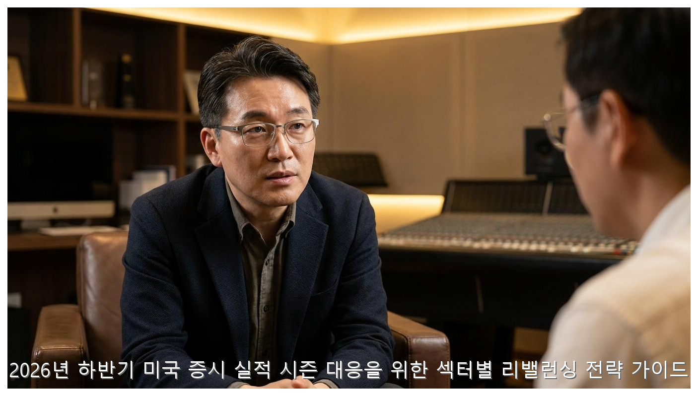 2026 하반기 미국주식 실적 시즌 대응 섹터 리밸런싱 전략 핵심 안내 및 분석 인포그래픽 (4)