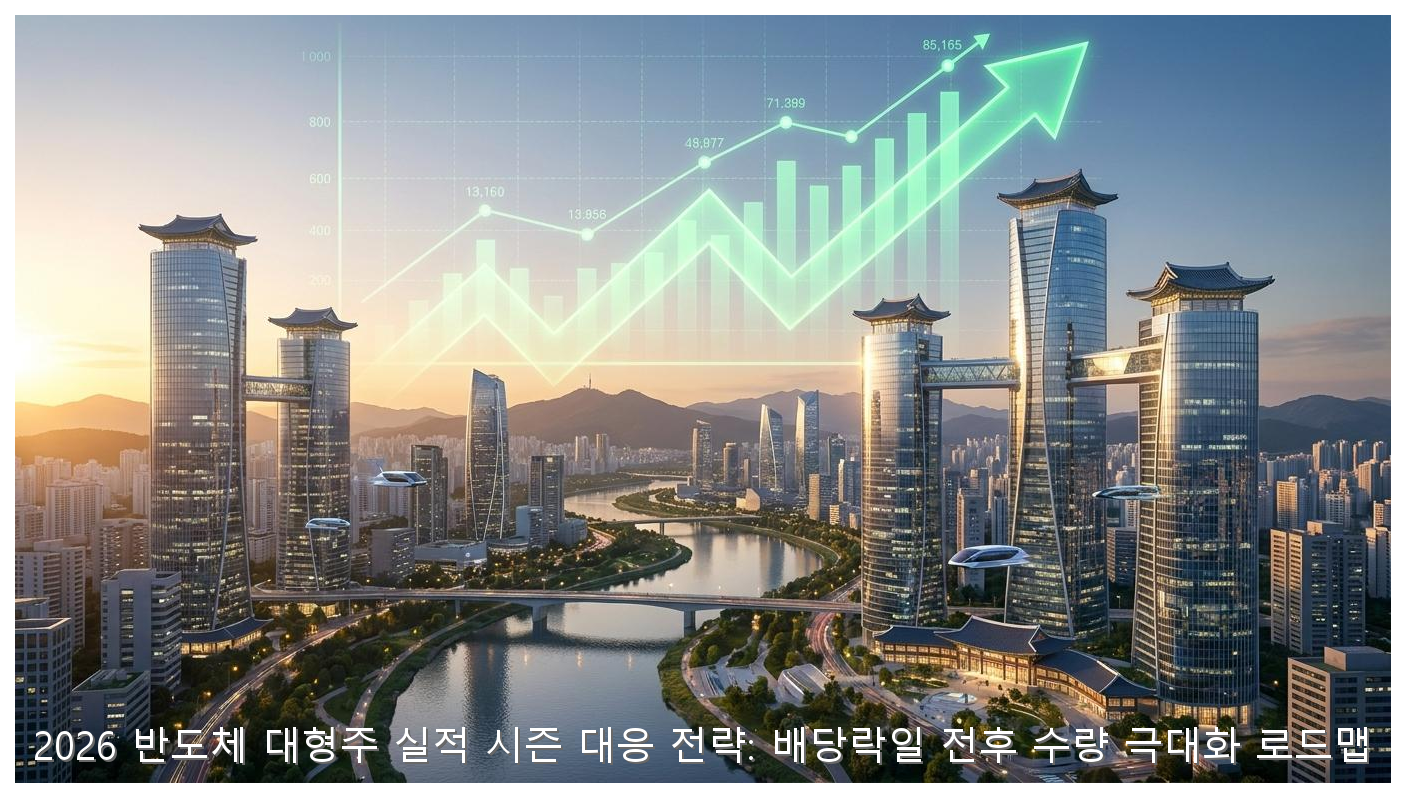 2026 반도체 대형주 실적 시즌 대응 전략: 배당락일 전후 수량 극대화 로드맵 핵심 안내 및 분석 인포그래픽 (8)