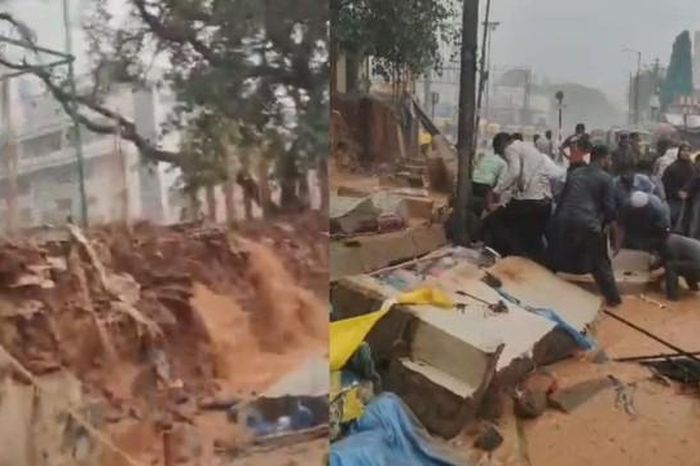 Tường rào bất ngờ đổ sập, 7 người tử vong thương tâm - Tạp chí Người Đưa Tin