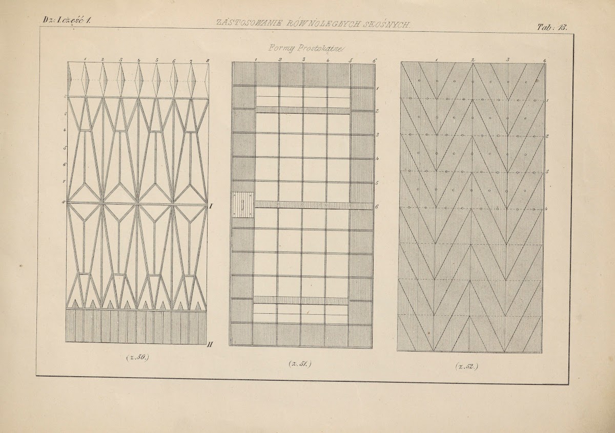 Wzory i nauka rysunku Patterns and drawing lessons Vol2 Pl14 1872