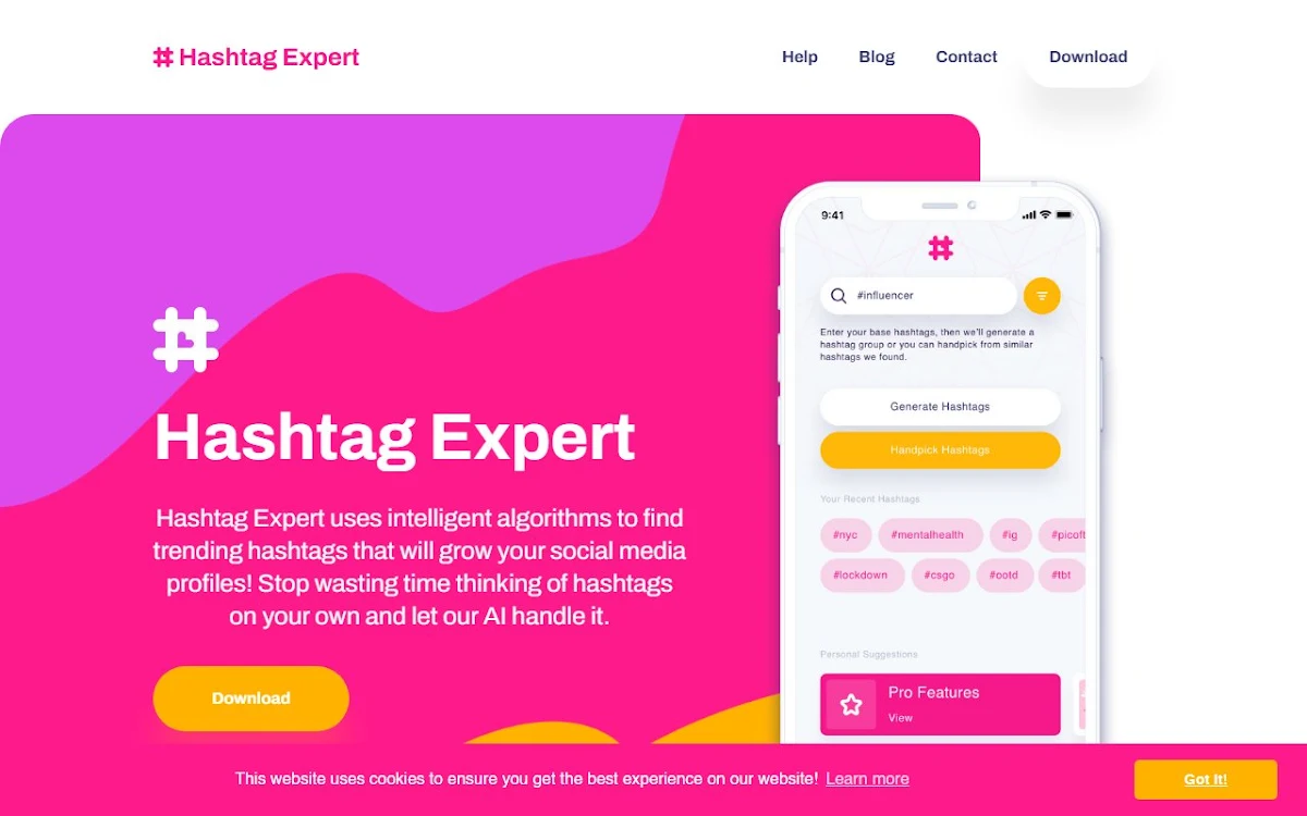 Captura de hashtag.expert