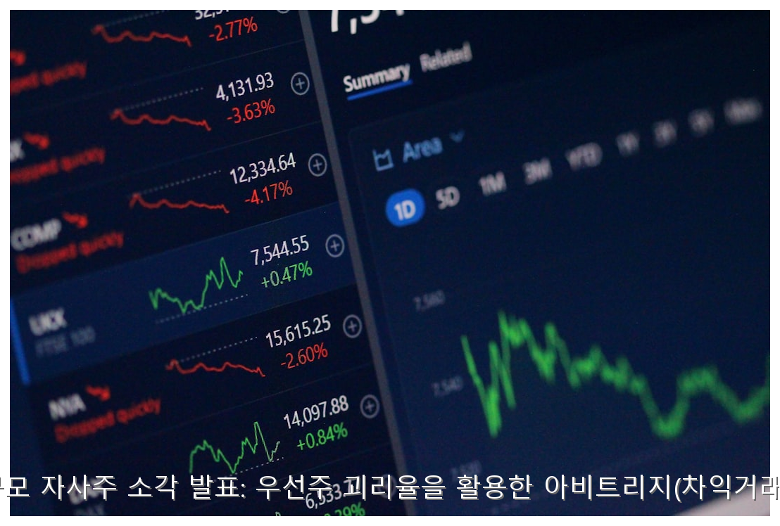 삼성전자 대규모 자사주 소각 발표: 우선주 괴리율을 활용한 아비트리지(차익거래) 전략 가이드 핵심 안내 및 분석 인포그래픽 (4)