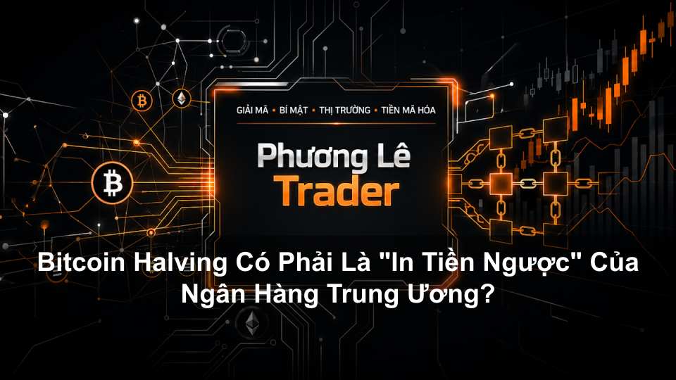 Bitcoin Halving Có Phải Là "In Tiền Ngược" Của Ngân Hàng Trung Ương?