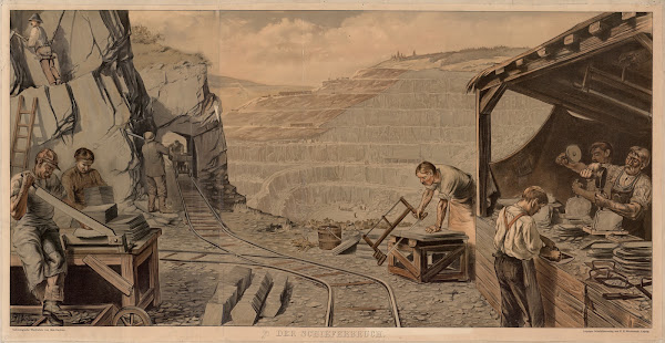 Der Schieferbruch 1910