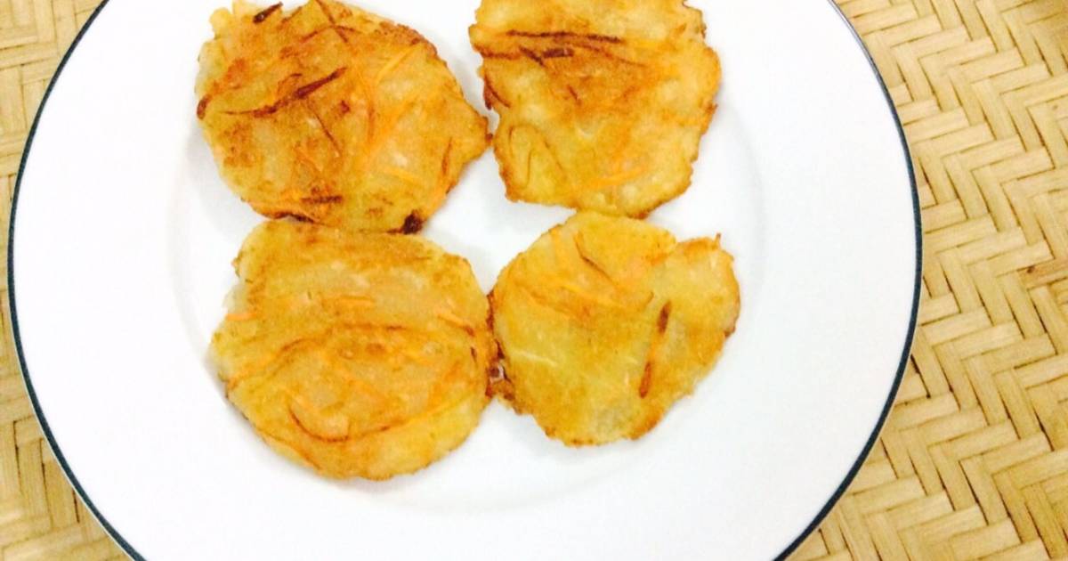 Bánh khoai mì chiên giòn