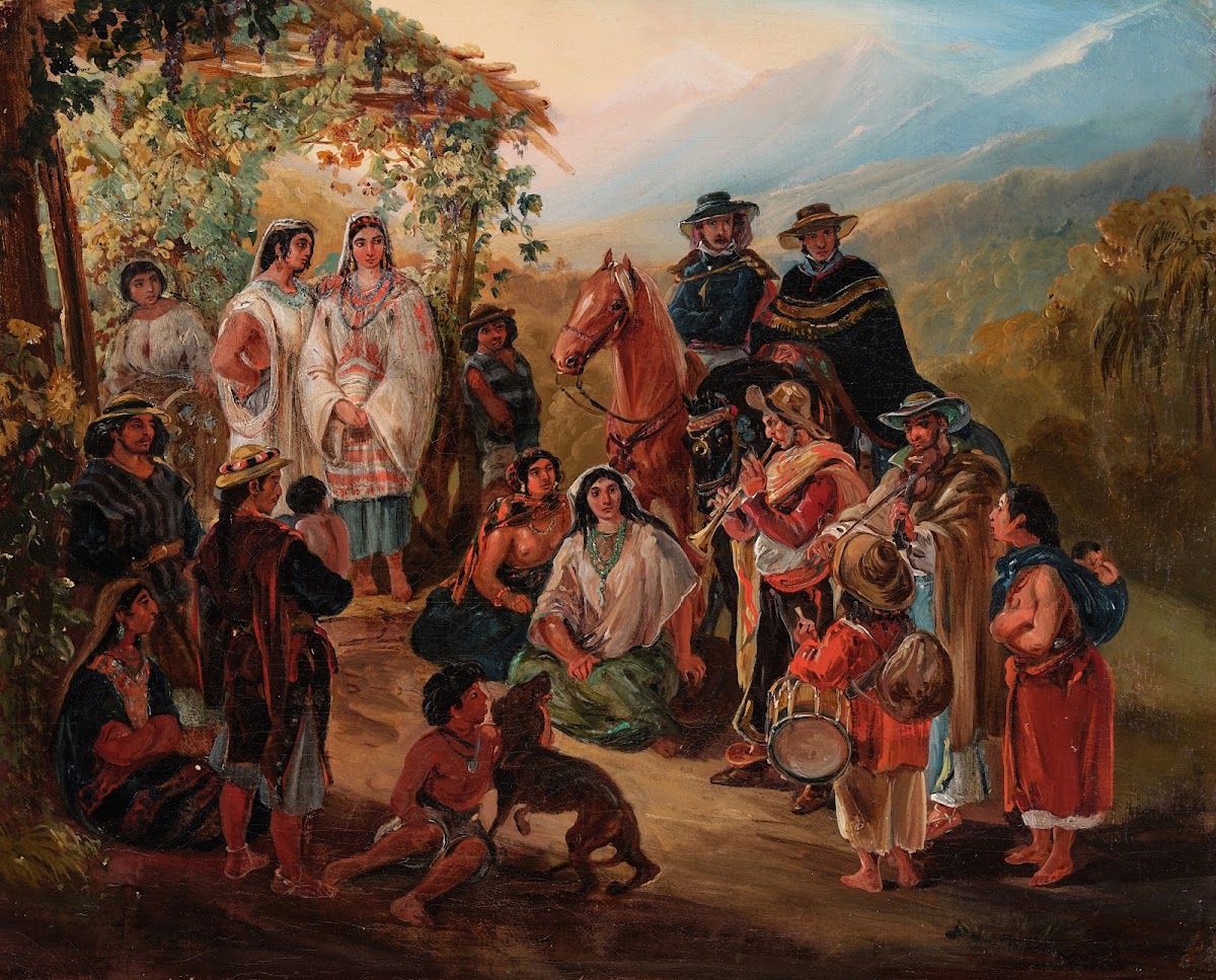 Matrimonio indígena 1850
