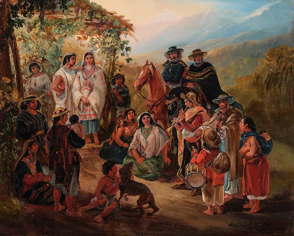 Matrimonio indígena 1850