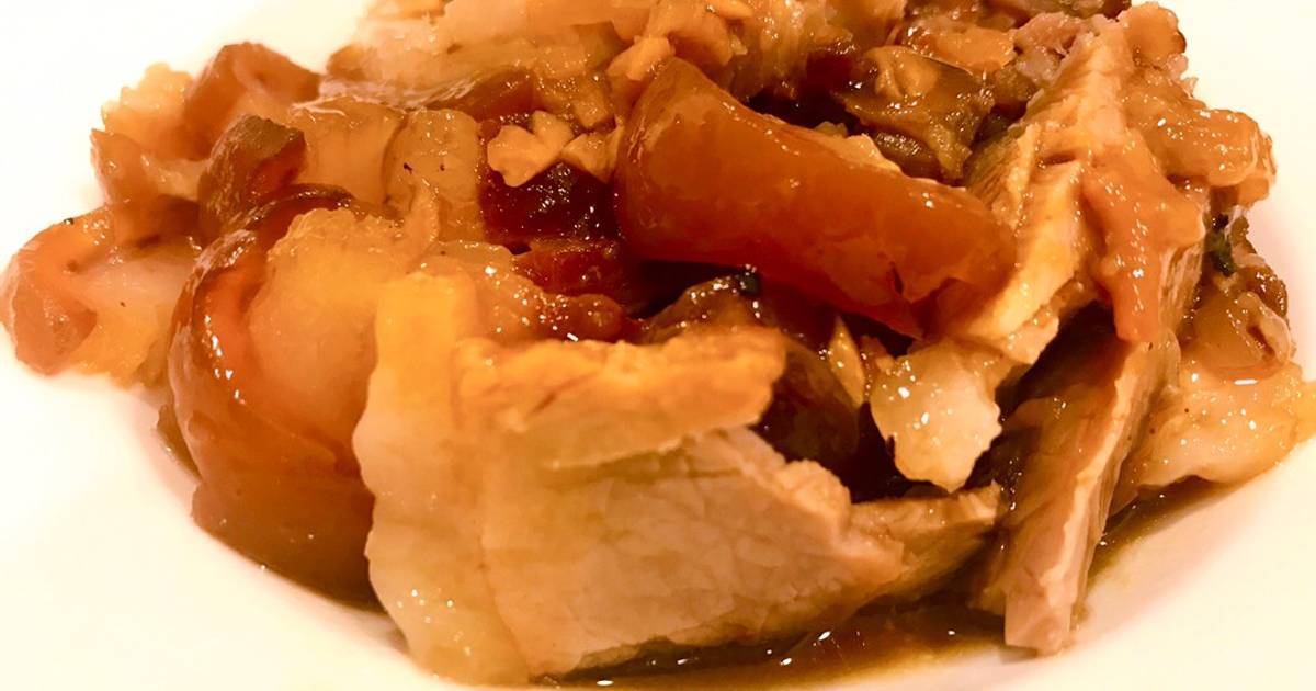 Thịt xá xíu rim nước dừa