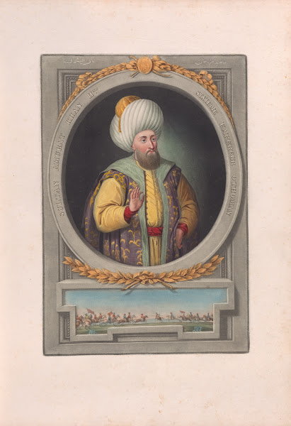 A series of portraits of the emperors of Turkey Pl12 1815