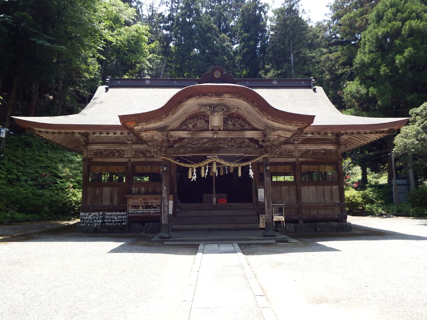 上一宮大粟神社の社殿