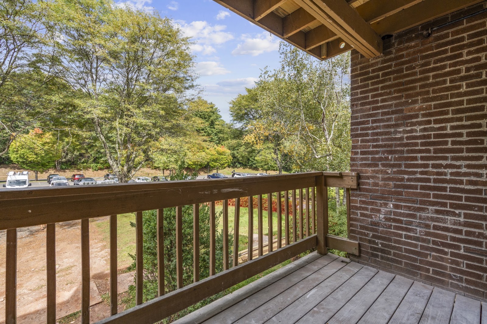 Private balcony