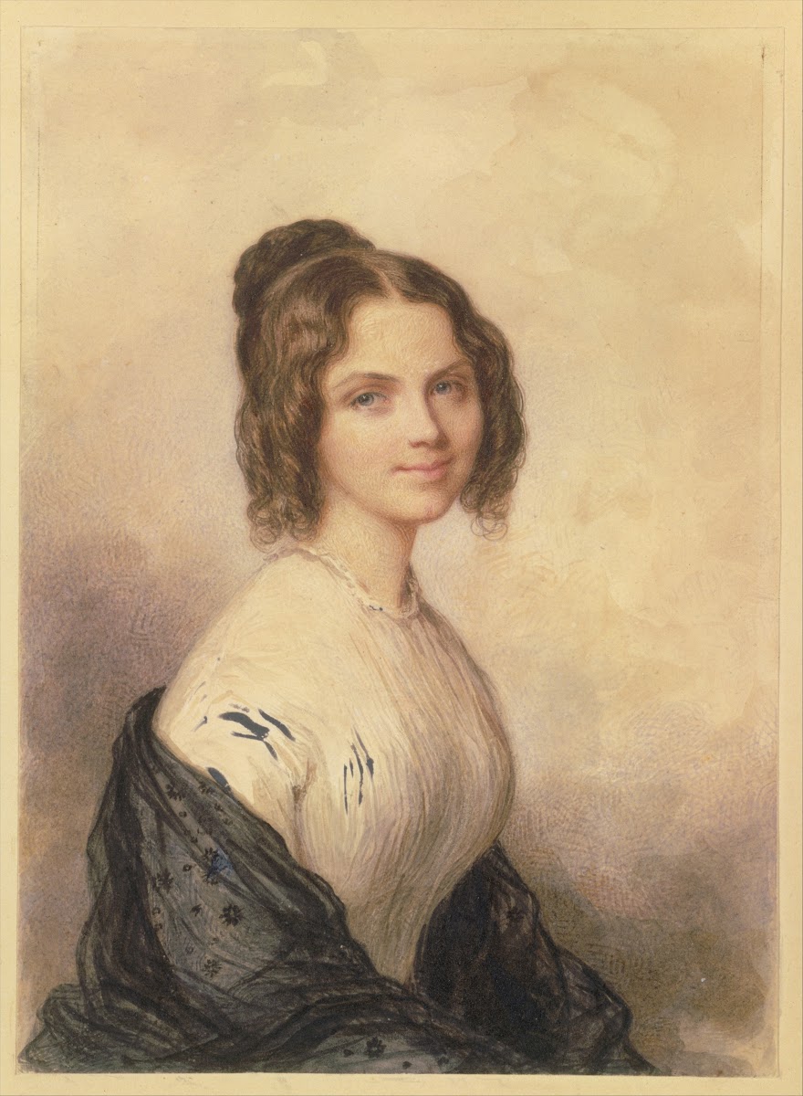 Anne Charlotte Lynch Later Mrs Vincenzo Botta ca 1847