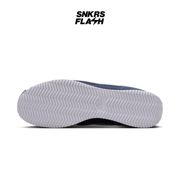 NIKE CORTEZ TXT MIDNIGHT NAVY WHITE - Size 43
