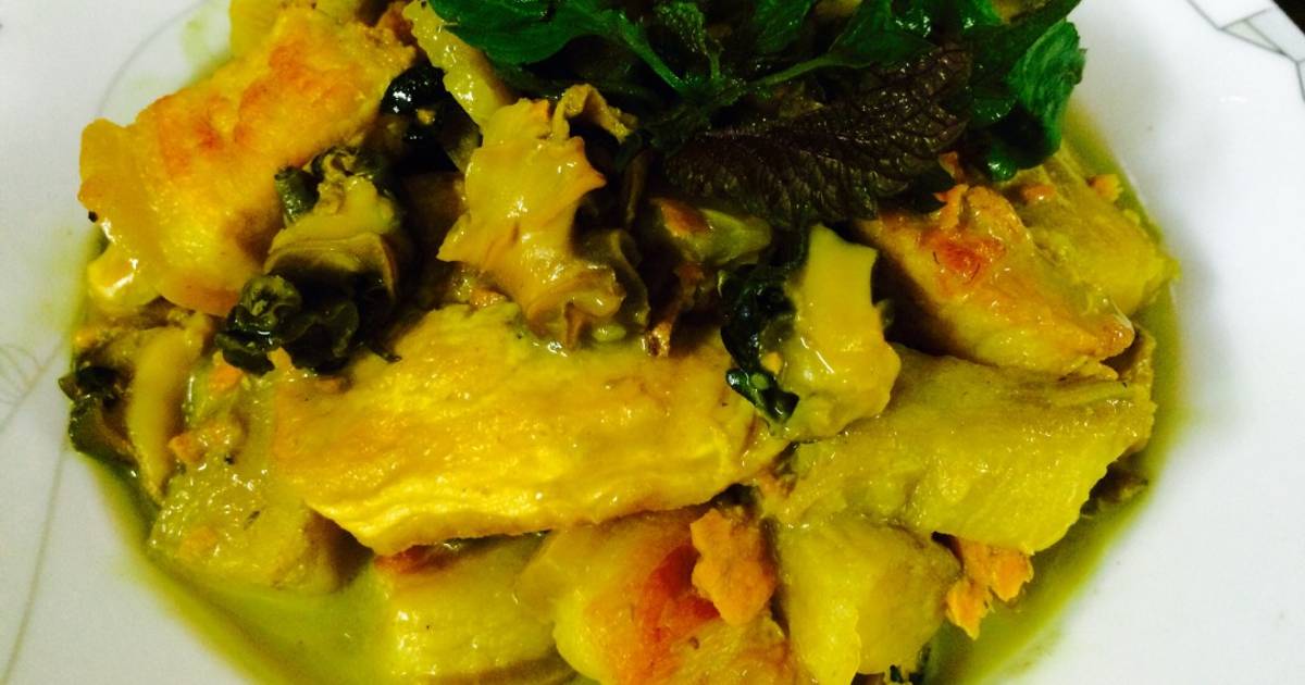 Ốc nấu chuối đậu