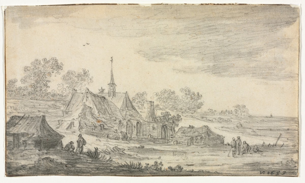 Group of Buildings on a Seashore 1653