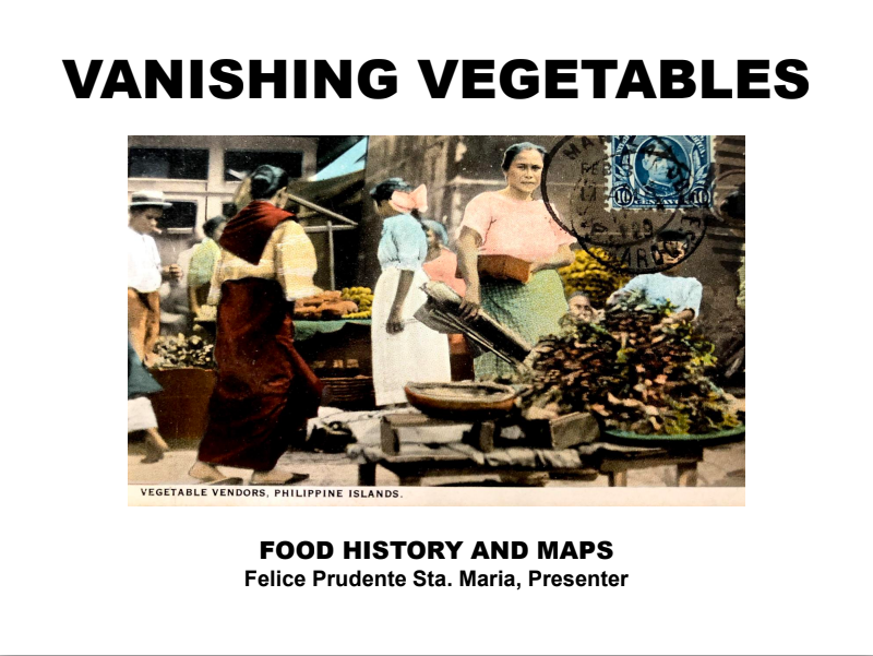 Food History and Maps