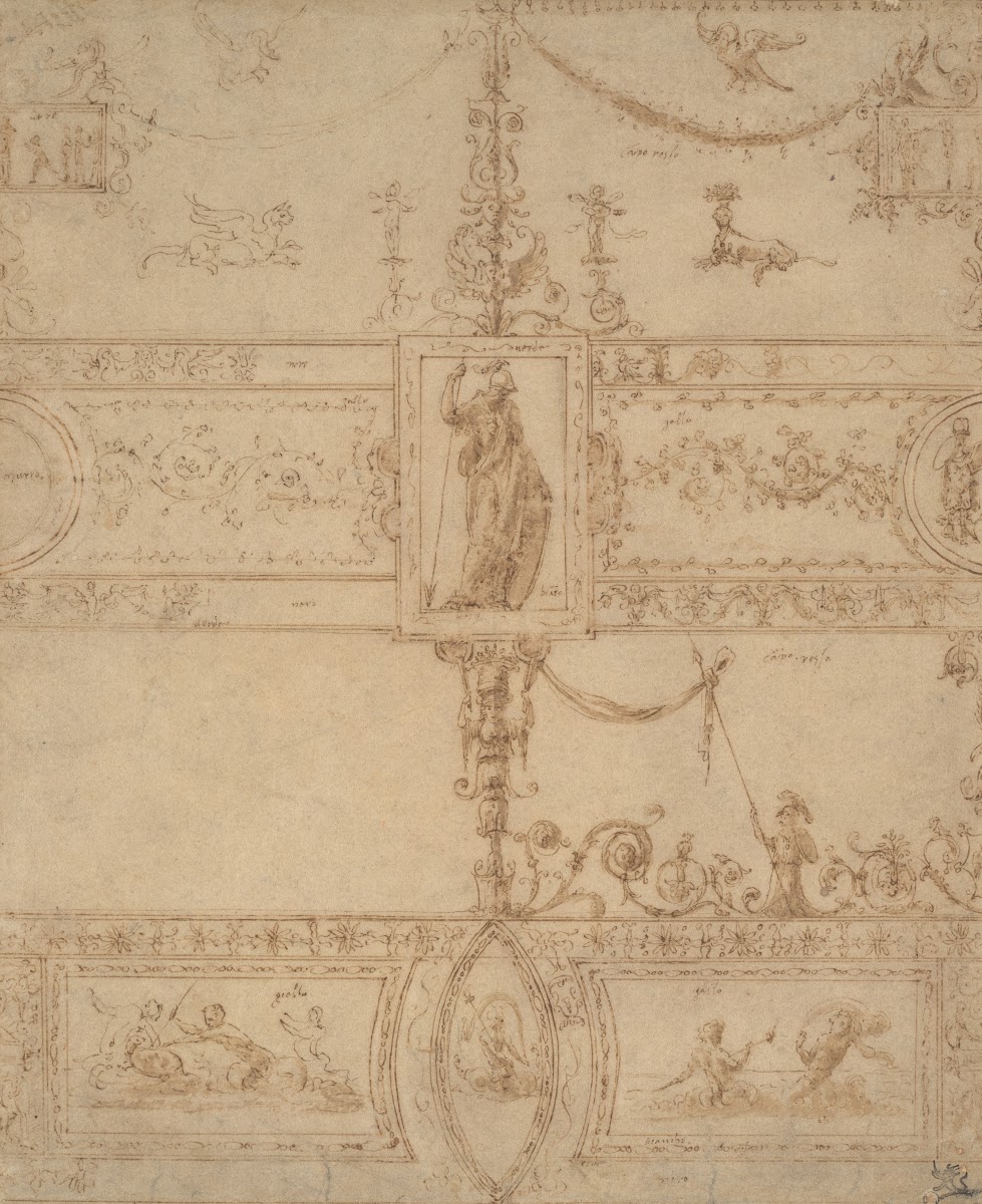 Design For A Grotesque Decoration Ca 154345