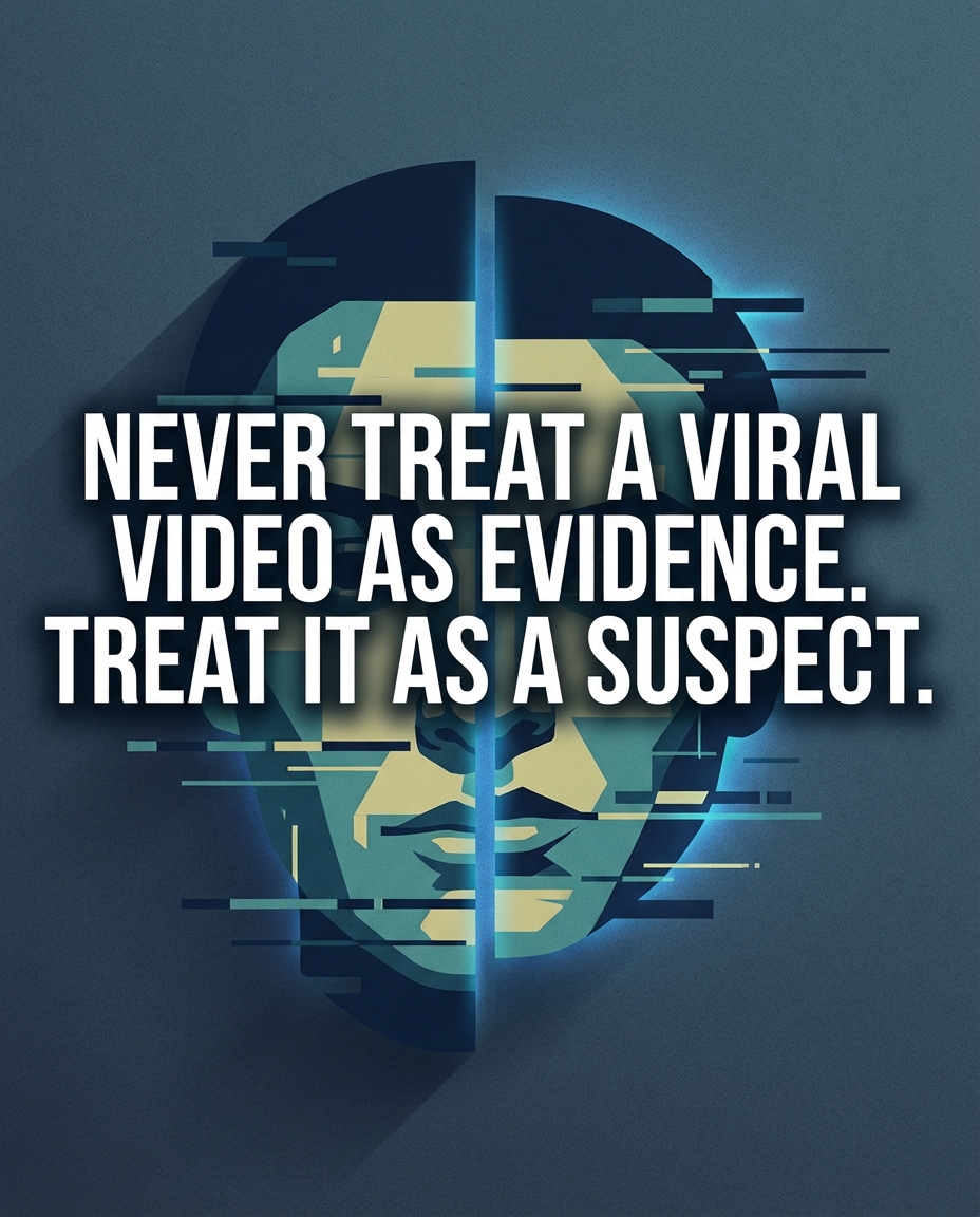 That Smoking-Gun Video? It's Not Evidence. It's a Suspect.