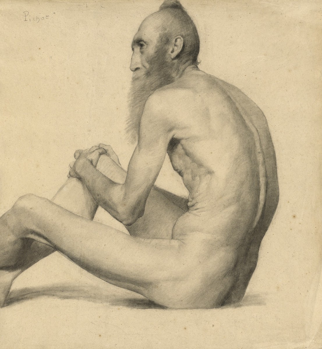 Nude Study of an Old Man 18781879
