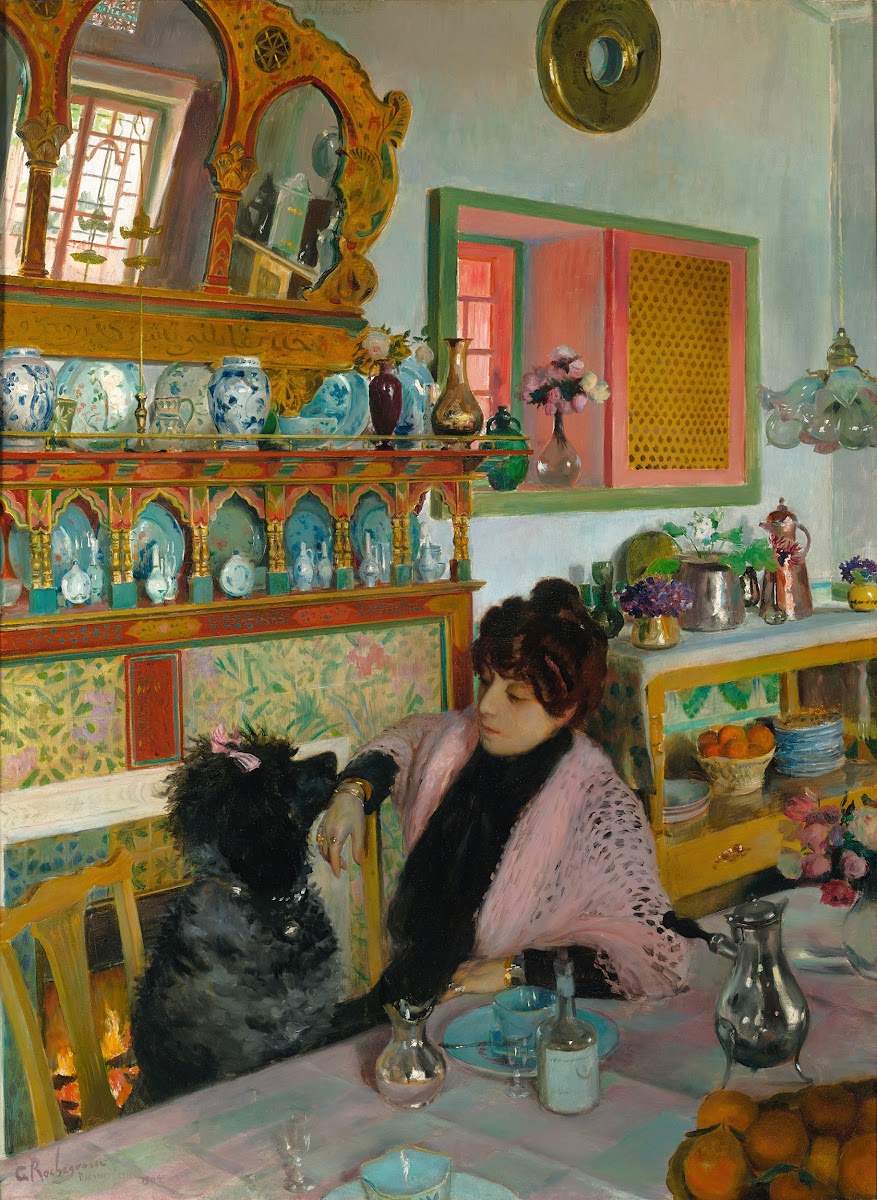 Marie Rochegrosse Dans La Salle À Manger 1904