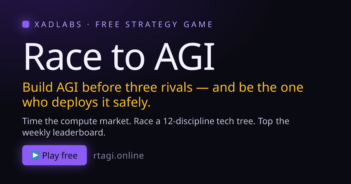Captura de Race to AGI