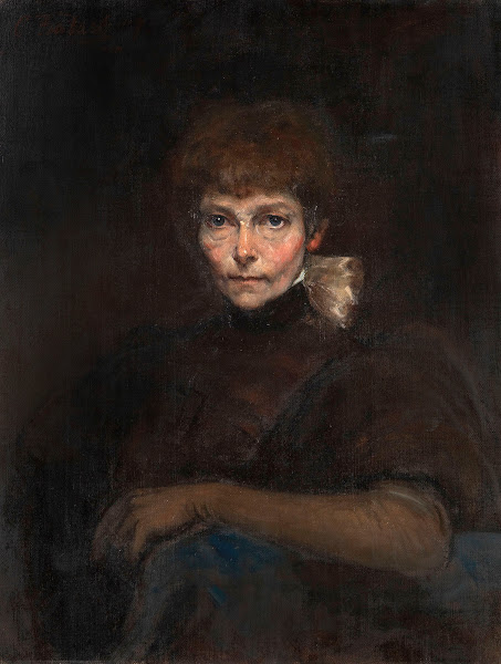 Selbstporträt der Künstlerin 1897
