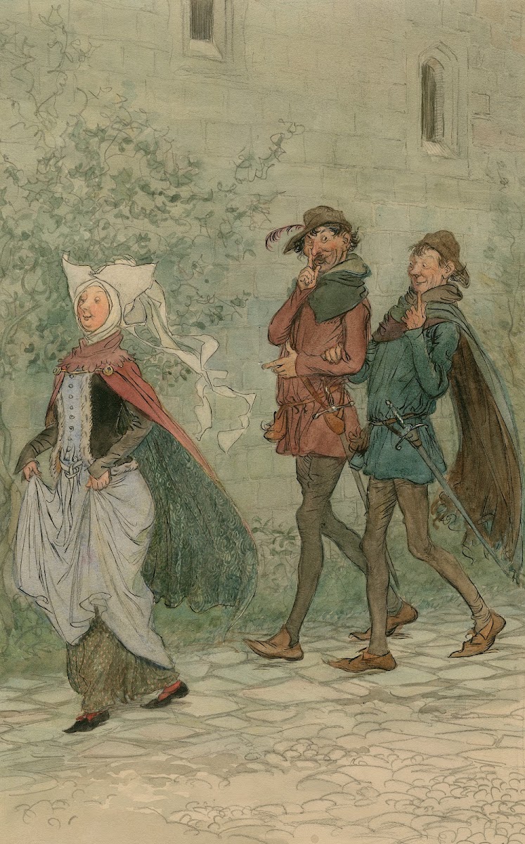 Illustrations to Merry wives of Windsor Pl15 1910
