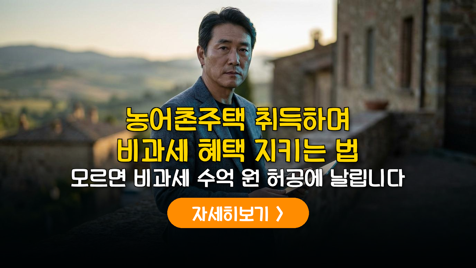 농어촌주택 비과세 혜택과 자산 방어