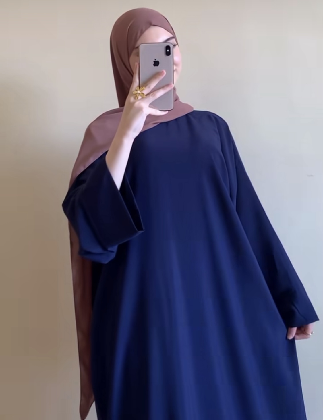 Navy Haya Abaya