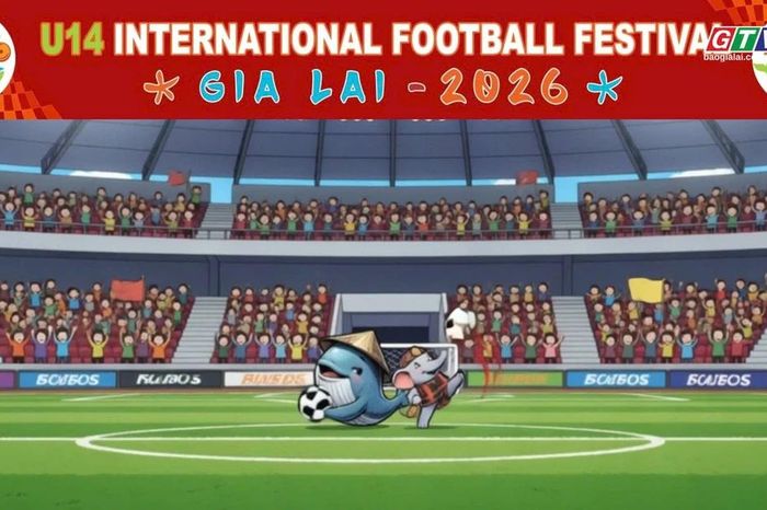 Chờ đón Ngày hội bóng đá trẻ Festival Bóng đá U14 Quốc tế 2026 tại Gia Lai - Báo Gia Lai