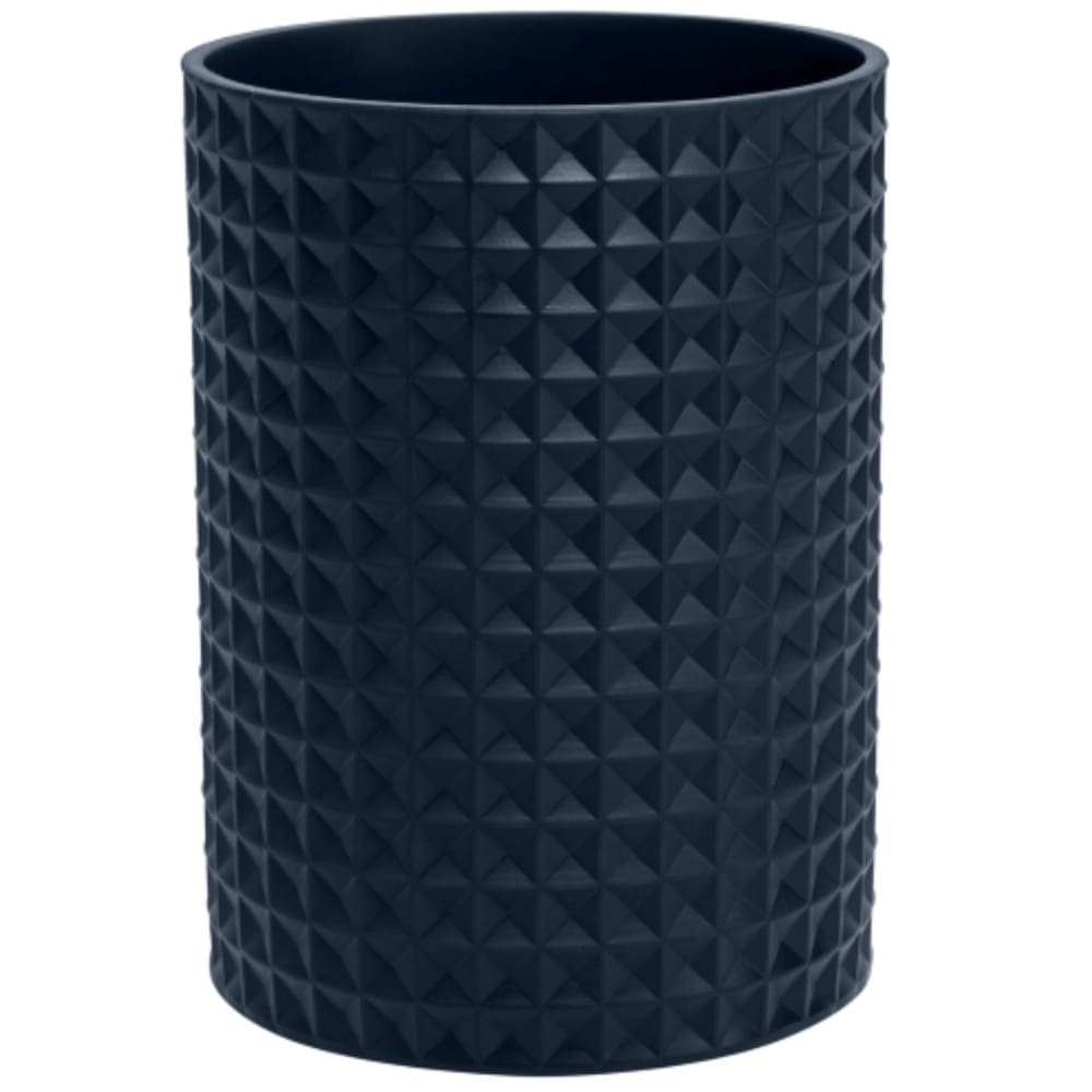 Bote de basura de resina Moda™ Braemar color azul marino
