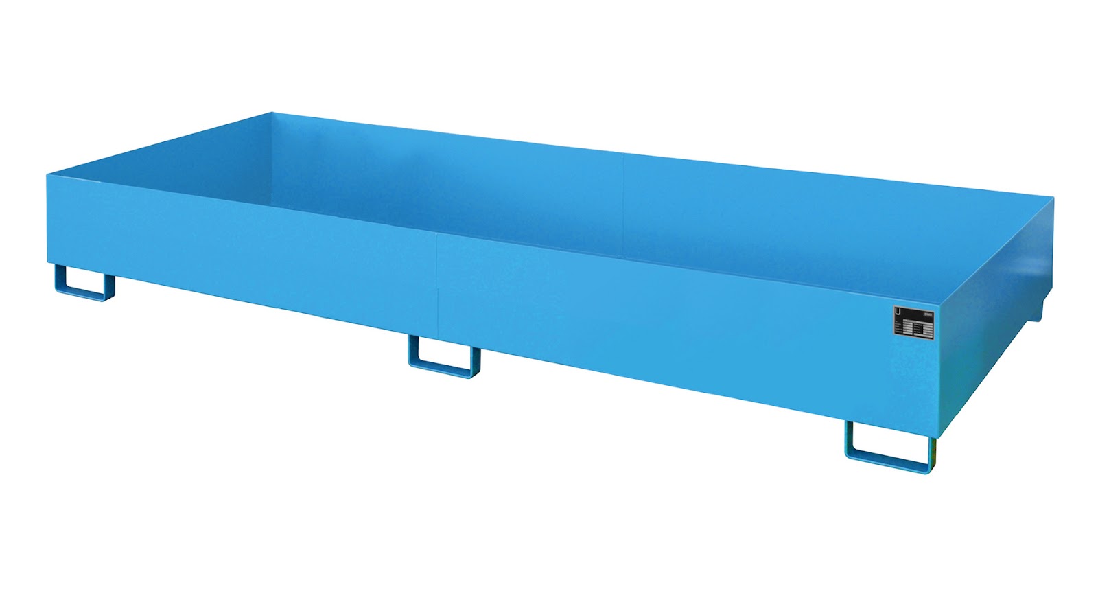 Stellingopvangbak RW 3300-2, gelakt, Lichtblauw