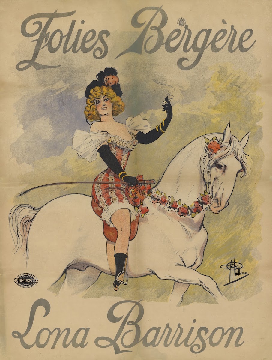 Folies Bergère Lona Barrison 1897