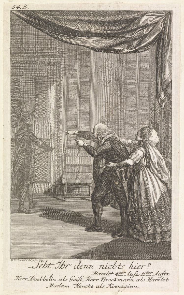 Seht Ihr denn nichts hier Hamlet Act IV Scene II 1778