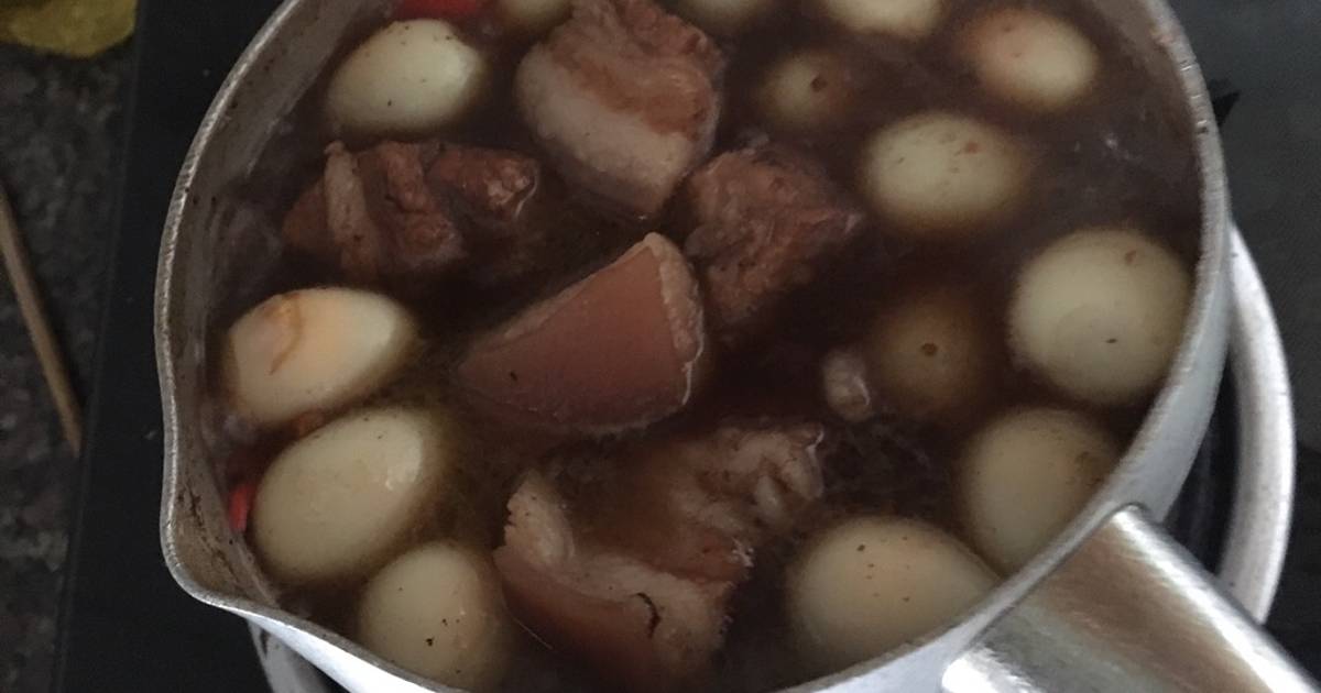 Thịt kho trứng siêu tốc