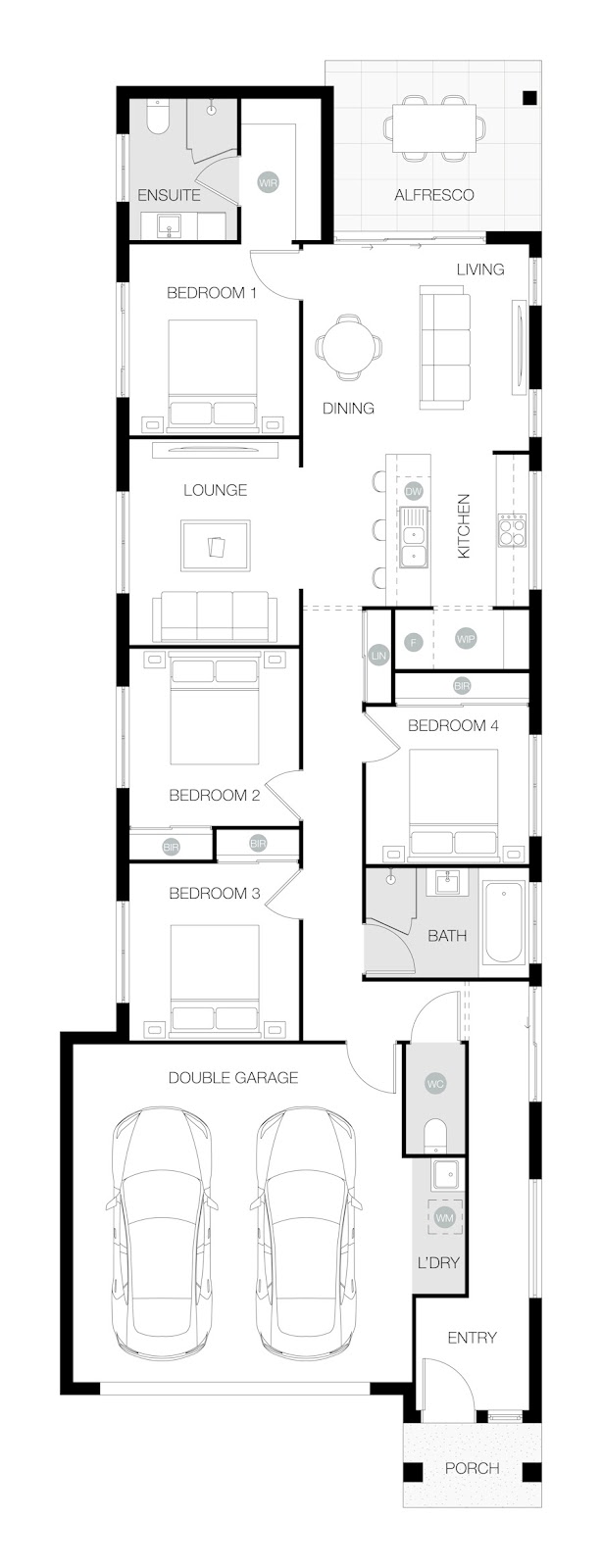 House and Land Investment Property in Greenbank, QLD (4.48% Yield) | Aus Investment Properties - Floor Plan 1