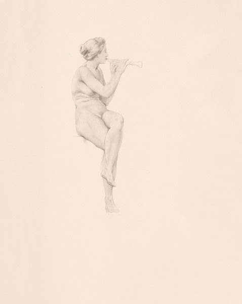 Ètude de jeune fille 19th century